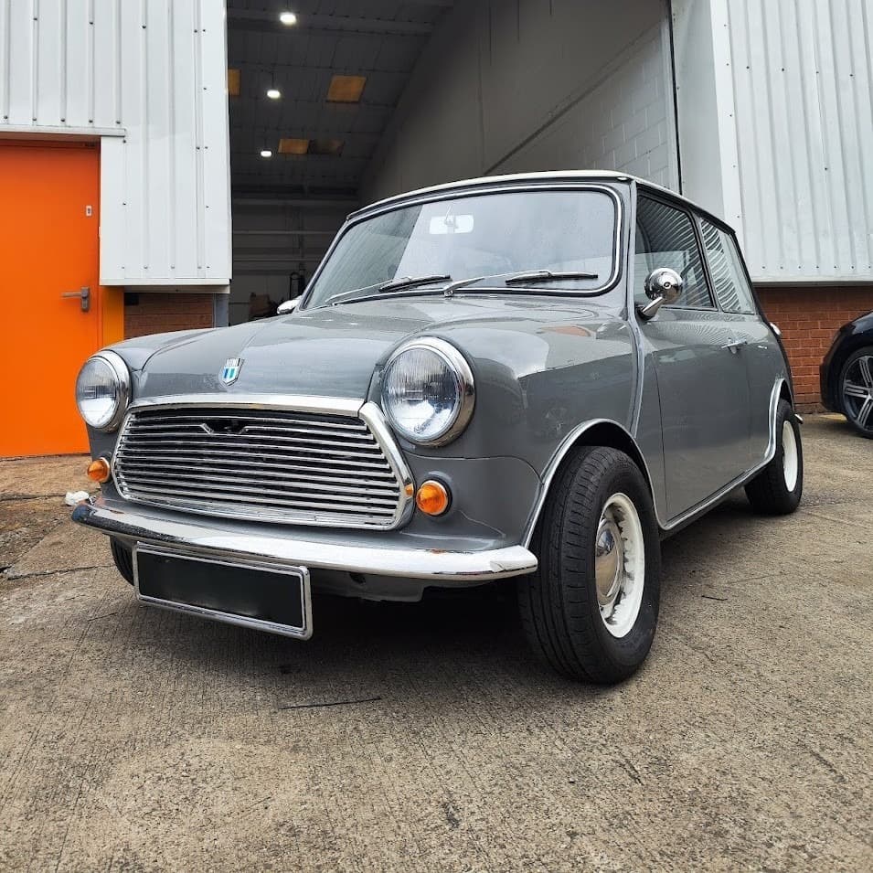 1970 classic Mini electric conversion engineered by VASS